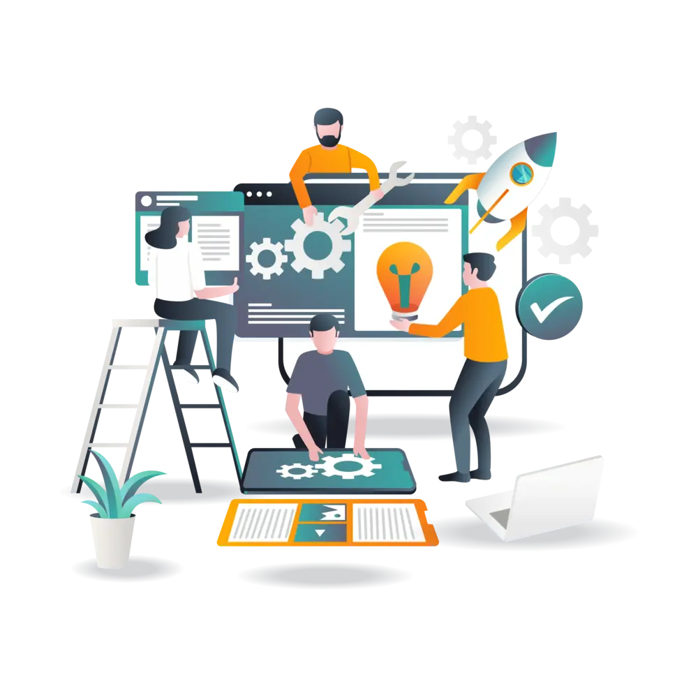 Business Websites in Qatar - Illustration