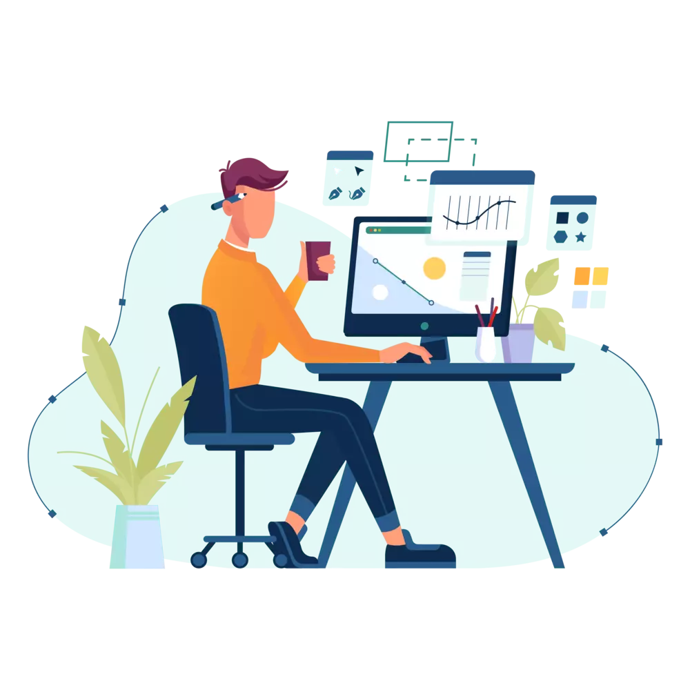 Mockup Creation in Qatar - Illustration