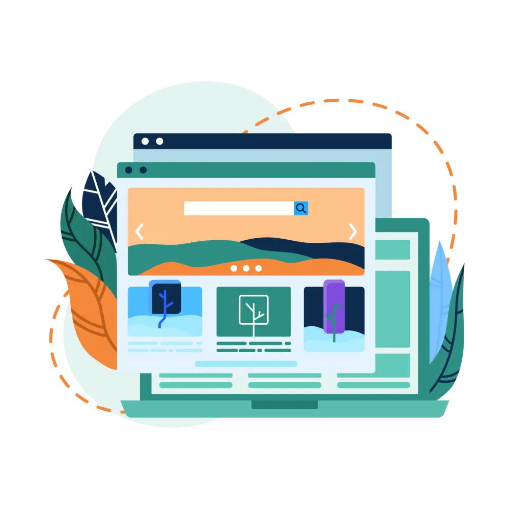 Personal Websites in Qatar - Illustration