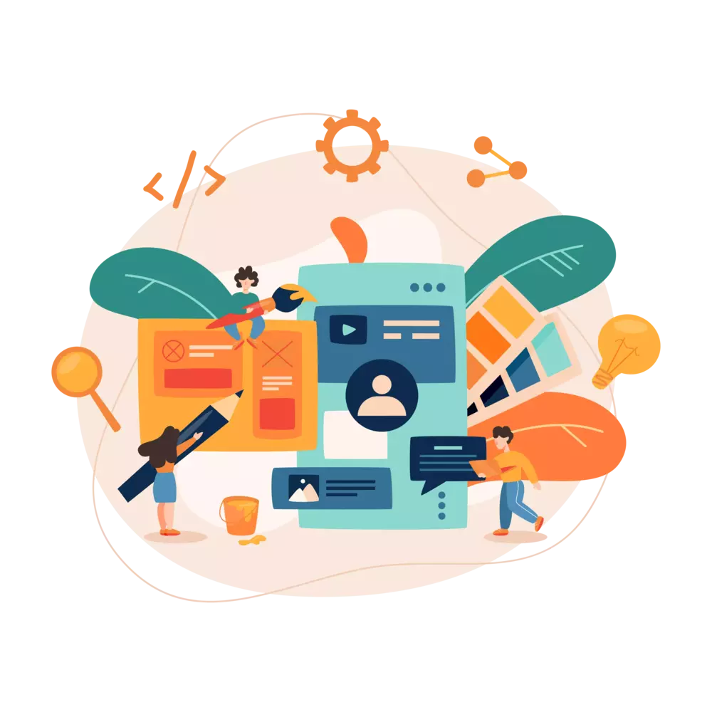 Cross-platform app development in Qatar - Illustration